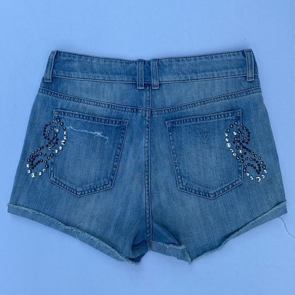 New GUESS Women's Short SZ 27 - Picture 4 of 6